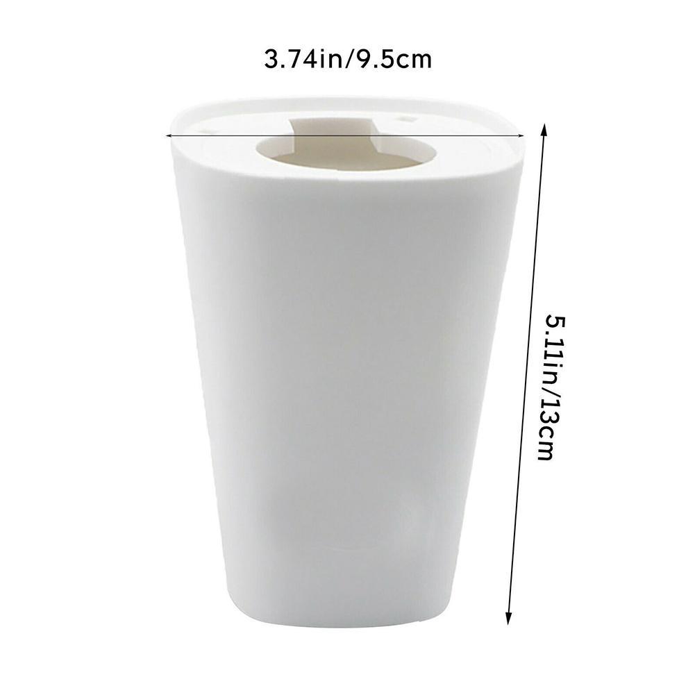 Maceta colgante invertida para jardín, cesta de almacenamiento con rotación de 360 grados, 13x9,5x9,5 cm, novedad