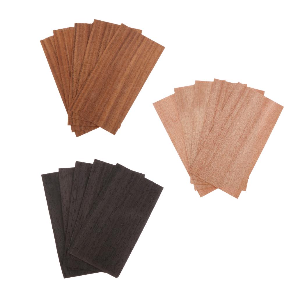 Juego de 5 uds. De chapa de madera para guitarra, chapa decorativa para guitarra, carcasa para guitarra, recambio de guitarra, accesorios para herramientas