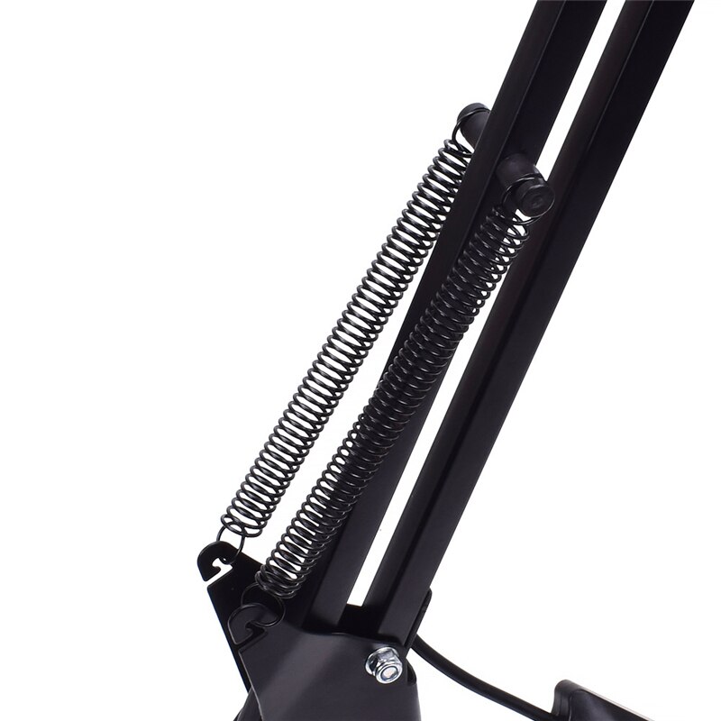 Flexible Desk Magnifier 5X USB LED Magnifying Glass 3 Colors Illuminated Magnifier Lamp Loupe Reading Rework Soldering Magnifier