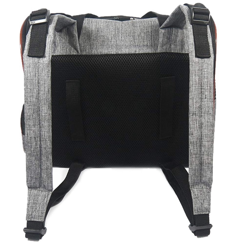 Transportadores de mochila para gatos, mochila transparente para perros, Transportín de Gato con ventilación, aprobado por la aerolínea, mochilas de viaje para mascotas para gatos y perros