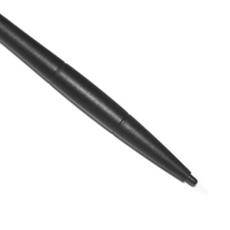 1pc modstandsdygtig styluspen til modstand touch screen-spilafspiller tablet universal plast sort 12.7cm styluspen