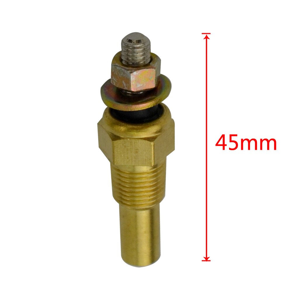 - 10 PCS 12V 1/8 NPT Racing Car Oil Temp Sensor Water temperature Sensor Water Temp Sensor Gauge Sensor VR-TSU01