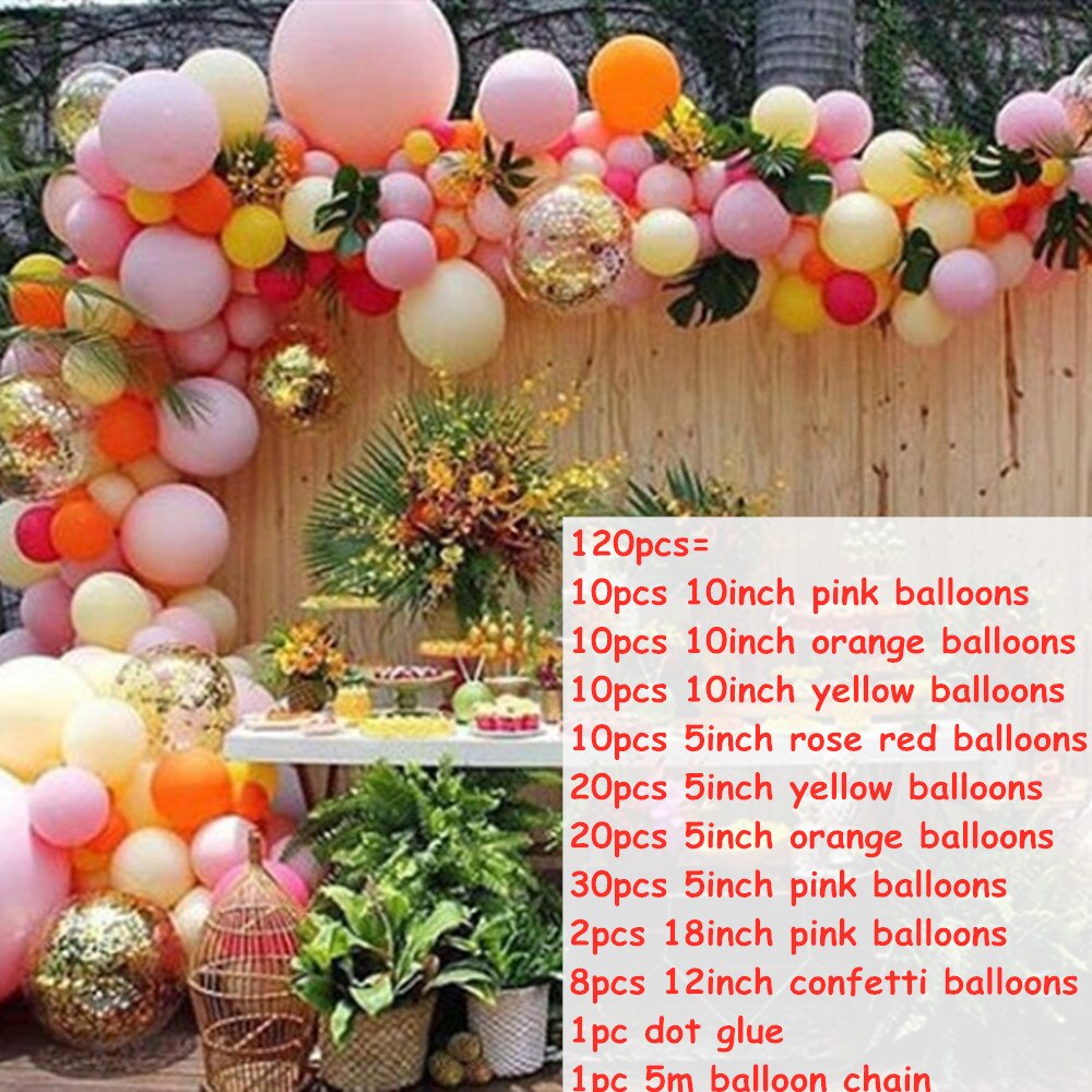 Royal Blue Garland Arch Balloon Kit Confetti Latex Balloons Baby Shower Wedding Birthday Party Anniversary Party Decor Globos: Set 14