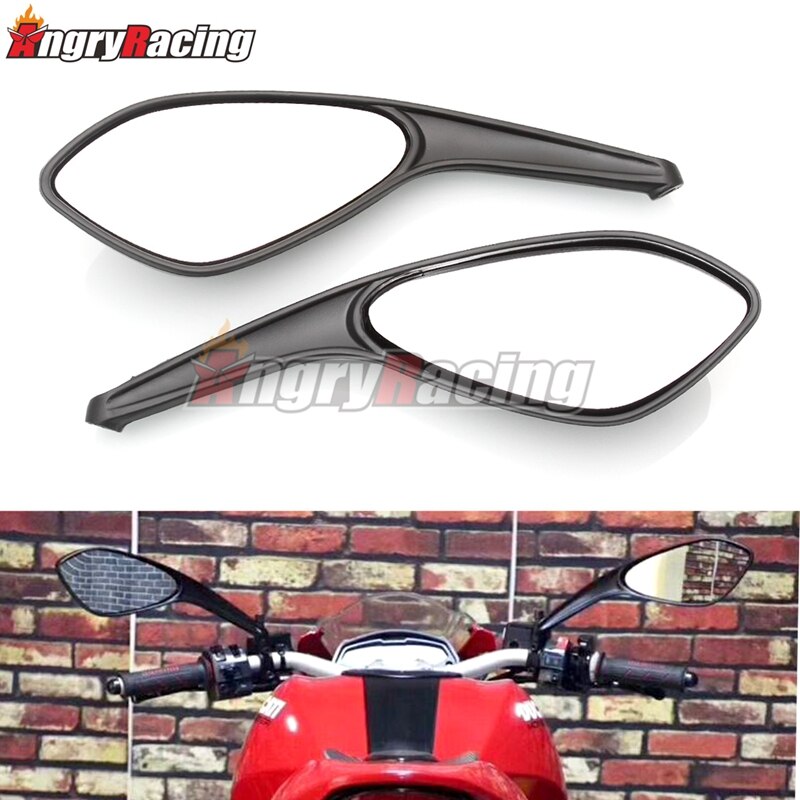 Motorcycle Rear view Mirrors For Ducati Monster 696 795 796 1100 EVO