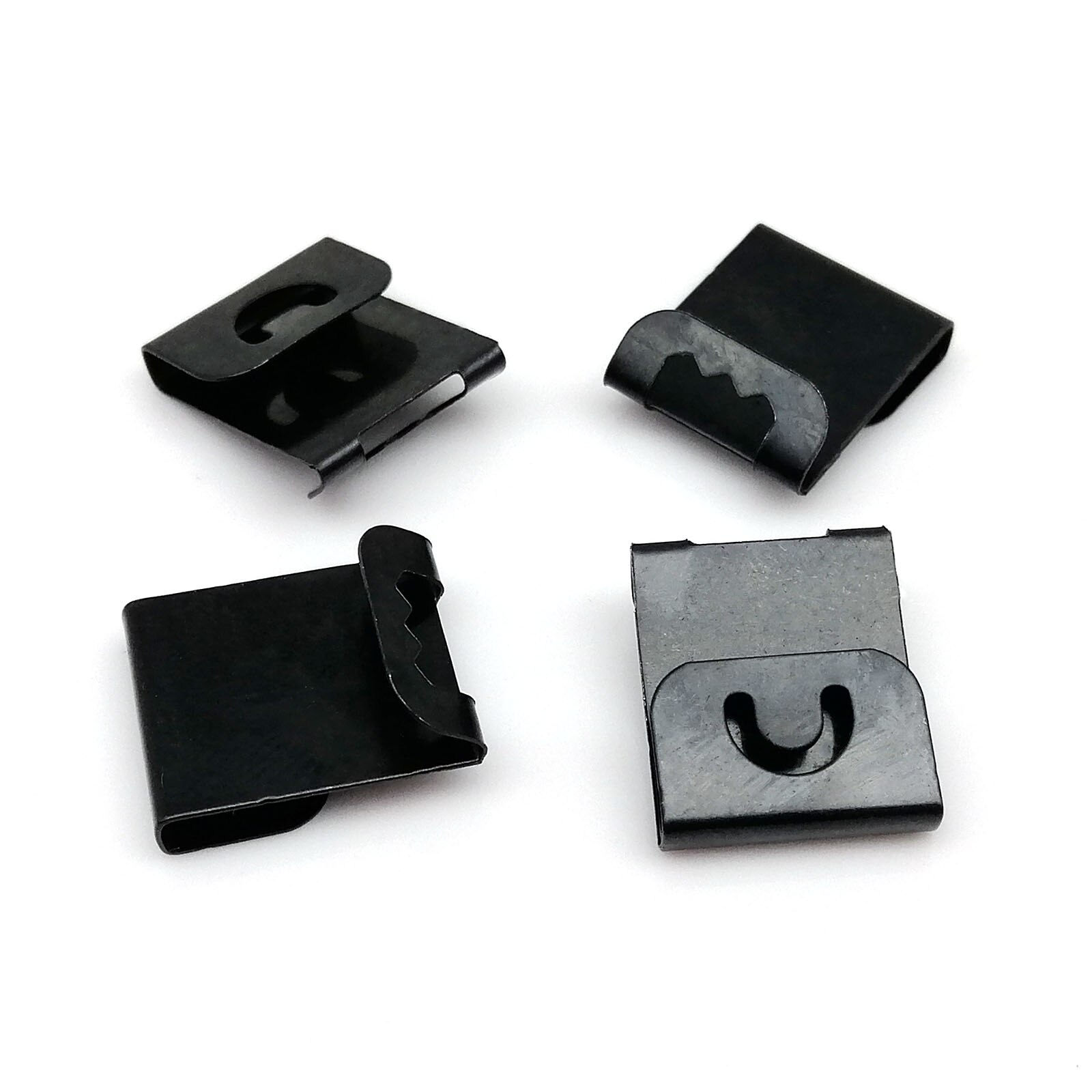 50pcs Artwork Picture Painting Photo Frame Back Board Sawtooth S Shape Wall Clip Snap Fix Hanger Hook No-Trace