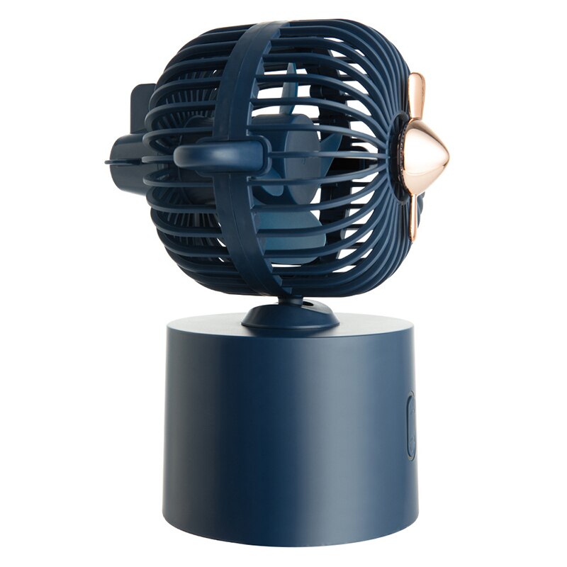 Aircraft Shape USB Desktop Fan Personal Portable Cooling Fan with 360 Rotation Adjustable Angle for Office Household Traveling