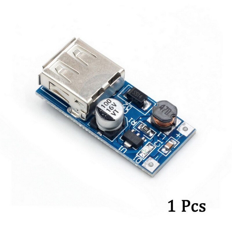 Top 5Pcs Pfm Controle DC-DC Converter Module 600MA Usb 0.9V-5V Naar 5V Voeding Modul: 1pc