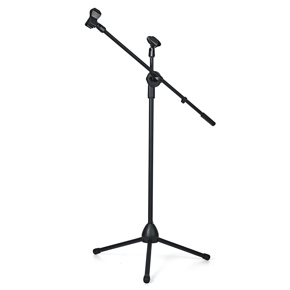 150cm Microphone Stand Holder Boom Arm Height Angle Adjustable With Tripod Base Universal Shockproof Mount Holder Mic Stand: ML03