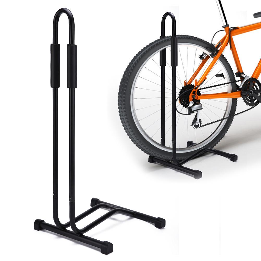 Fiets Staande Parking Rack Fiets L-Vormige Display Rack Mountainbike Ondersteuning Frame Zet Frame Plug-in Parking Rack: Default Title