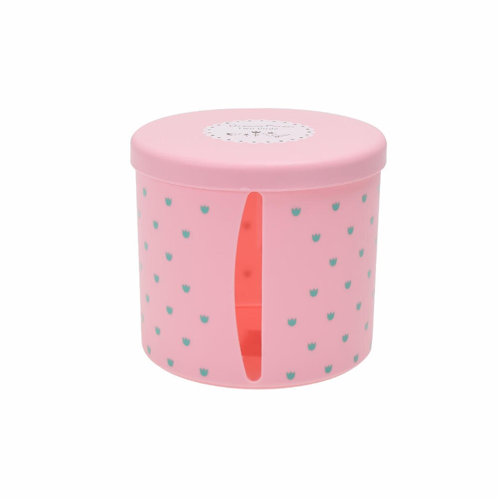1Pcs Plastic Roll Paper Holder Box Pink Tissue Dispenser Round Toliet Bathroom Waterproof Paper Storage Rack Container