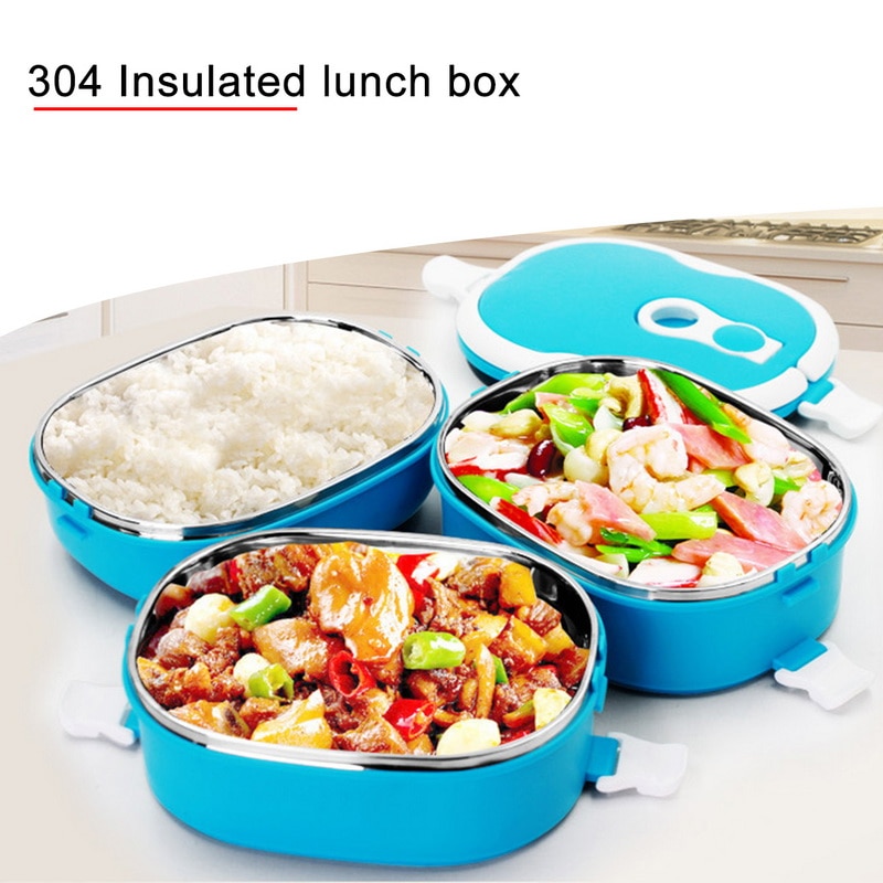 Magnetron Lunchbox Tarwestro Servies Voedsel Opslag Container Kinderen Kids School Office Draagbare Bento Box Lunch Tas