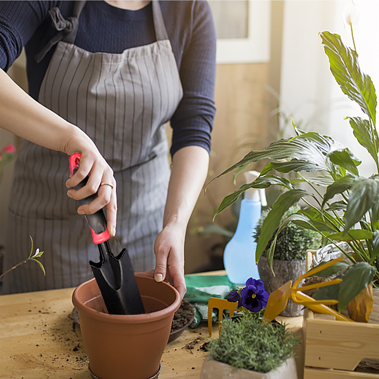 Lawn Garden Tools Digging Weeding Planting Household Gardening Tools Garden Supplies Grass Puller Long Handle