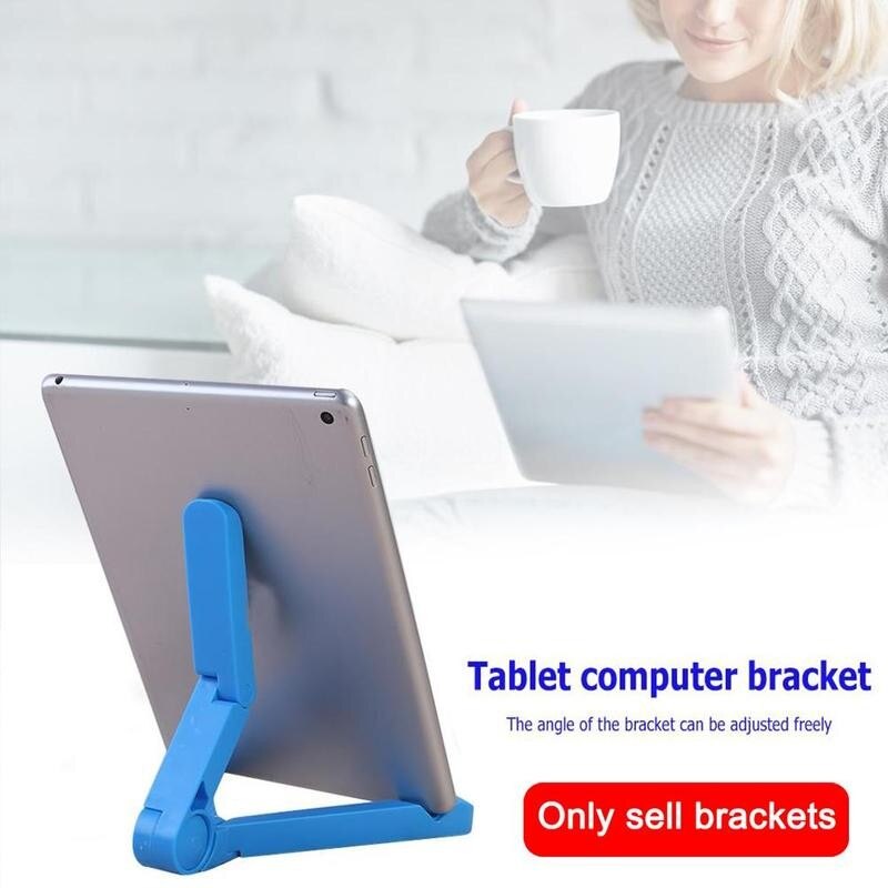 Portable Adjustable Foldable Tablet PC Triangle Stands Holder for 4-14 inch Tablet PC / Moblie phone and Tablet Holder Stand