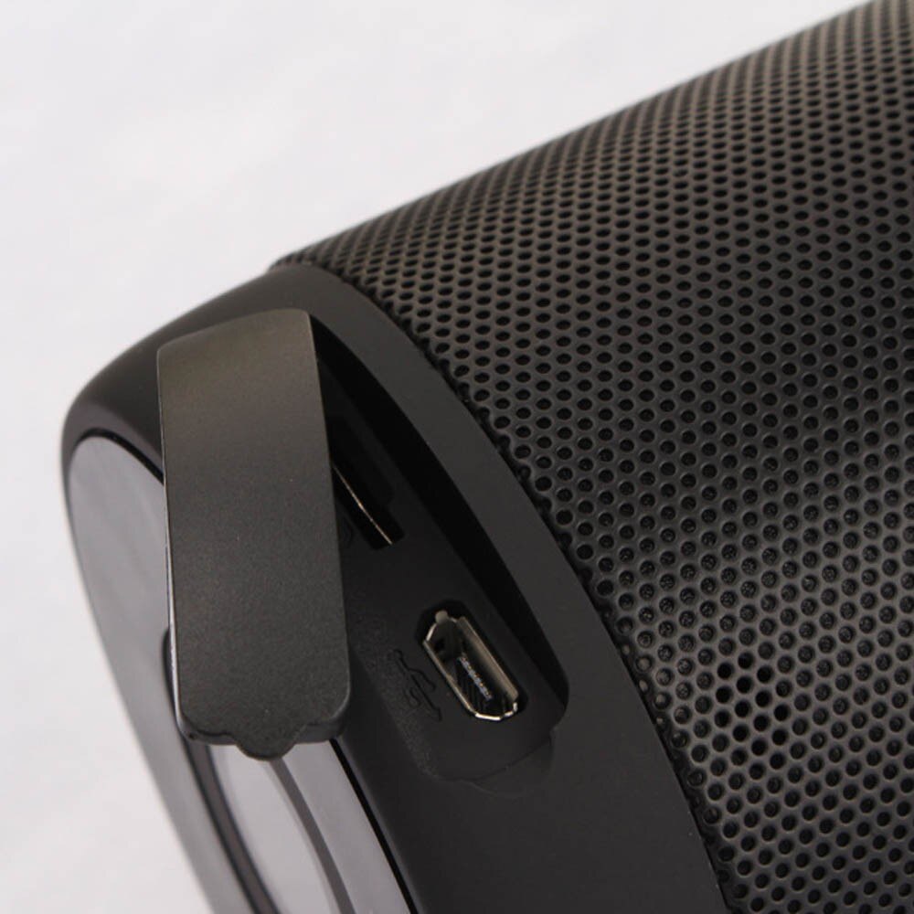 super-Portable Bluetooth Speaker Waterproof Outdoor Column Speaker Wireless Bluetooth Sound Box Flashlight Support Music Player