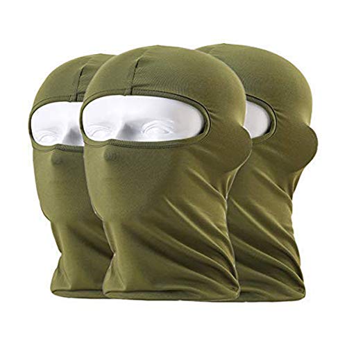 Sunland-chaussettes en tissu Lycra | Cagoule, cyclisme, Bandana, randonnée, chaussettes d'extérieur, 3 pièces, blanc, noir: dark green / 5pcs