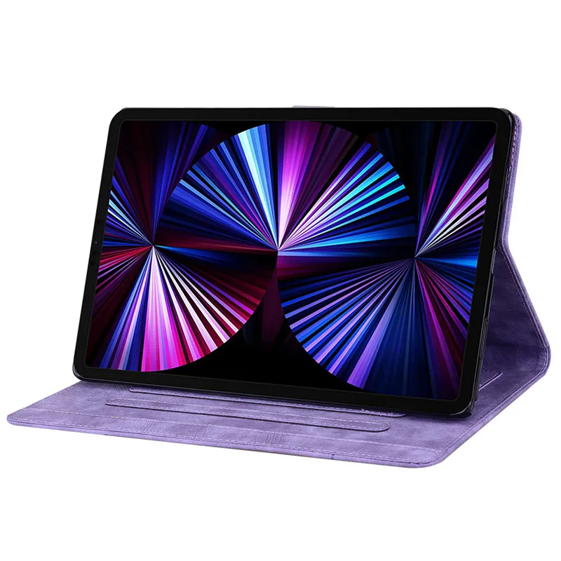 Funda Voor iPad 11 Generatie Case 11 ''Reliëf 3D Schilderen Portemonnee Filp Stand Cover Voor Coque iPad 10e 11e Generatie Case A16