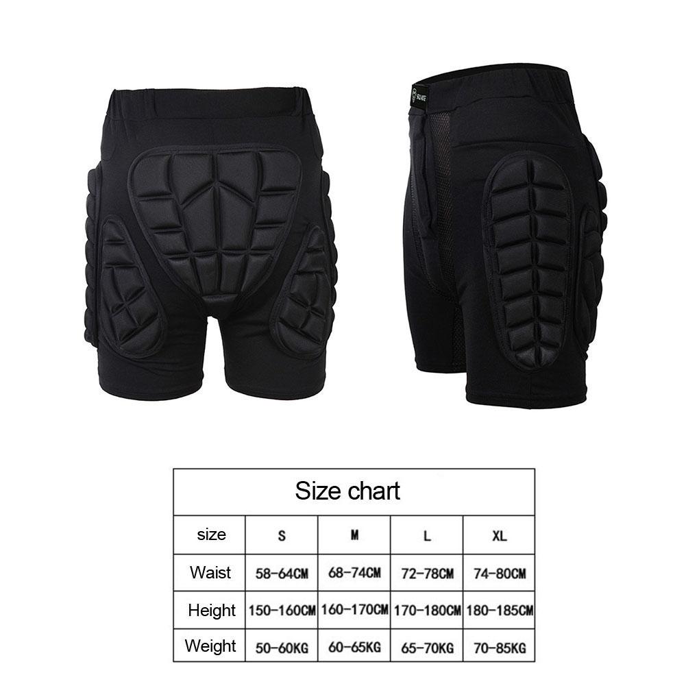 S-XL Snowboard Protector Hip Padded Ski Skate Snowboard Bescherming Skiën Protector Schaatsen Beschermende Hip Padded Shorts