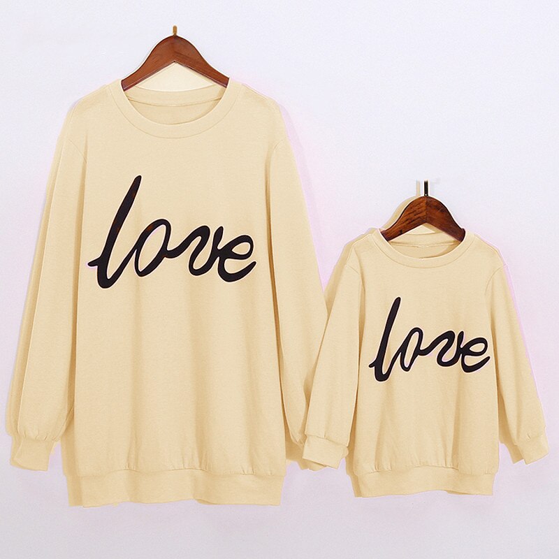 Lente t-shirt liefdesbrief t-shirt meisjes t-shirts kindershirt meisjeskleding katoen o-hals lange mouw casual herfst baby tops