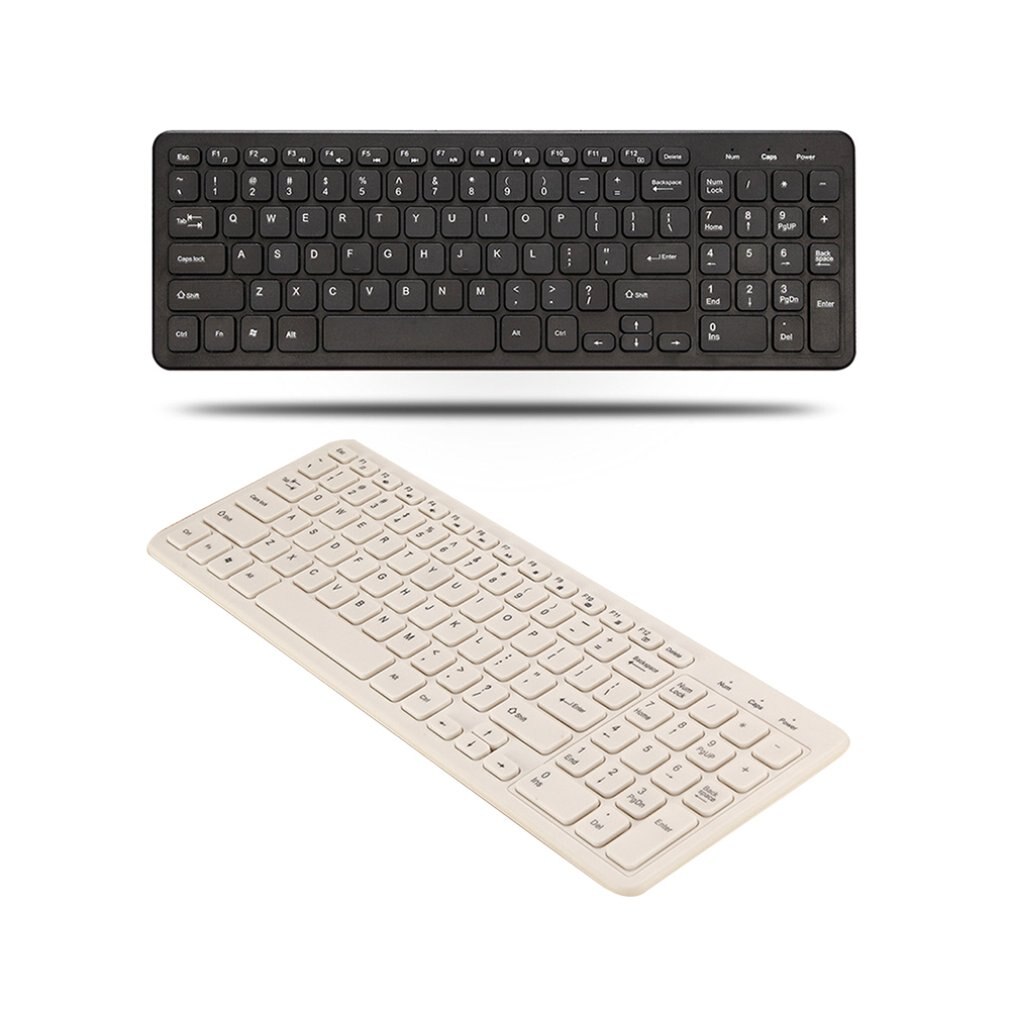 Wire USB Keyboard Comfortable Quiet Chocolate Keys Durable Ultra-Slim Wired Computer Keyboard For PC Computer