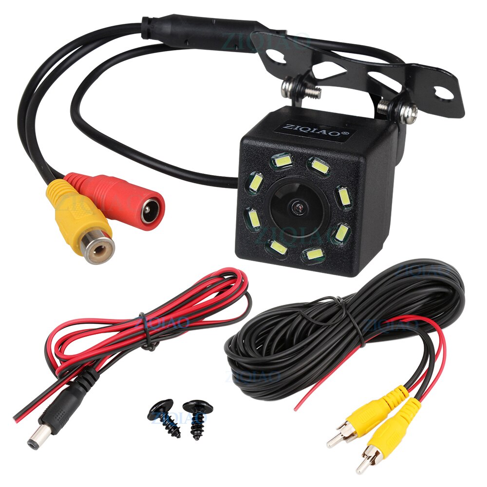 ZIQIAO Car Reverse Camera Dynamic Guide Line Auxiliary Parking Rear View Camera HS083