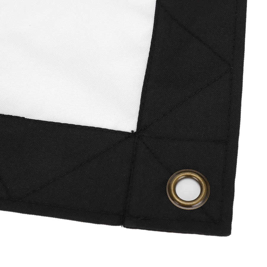Projection screen 100 inches portable foldable soft projection curtain for indoor and outdoor use 16: 9/4: 3 projection screen