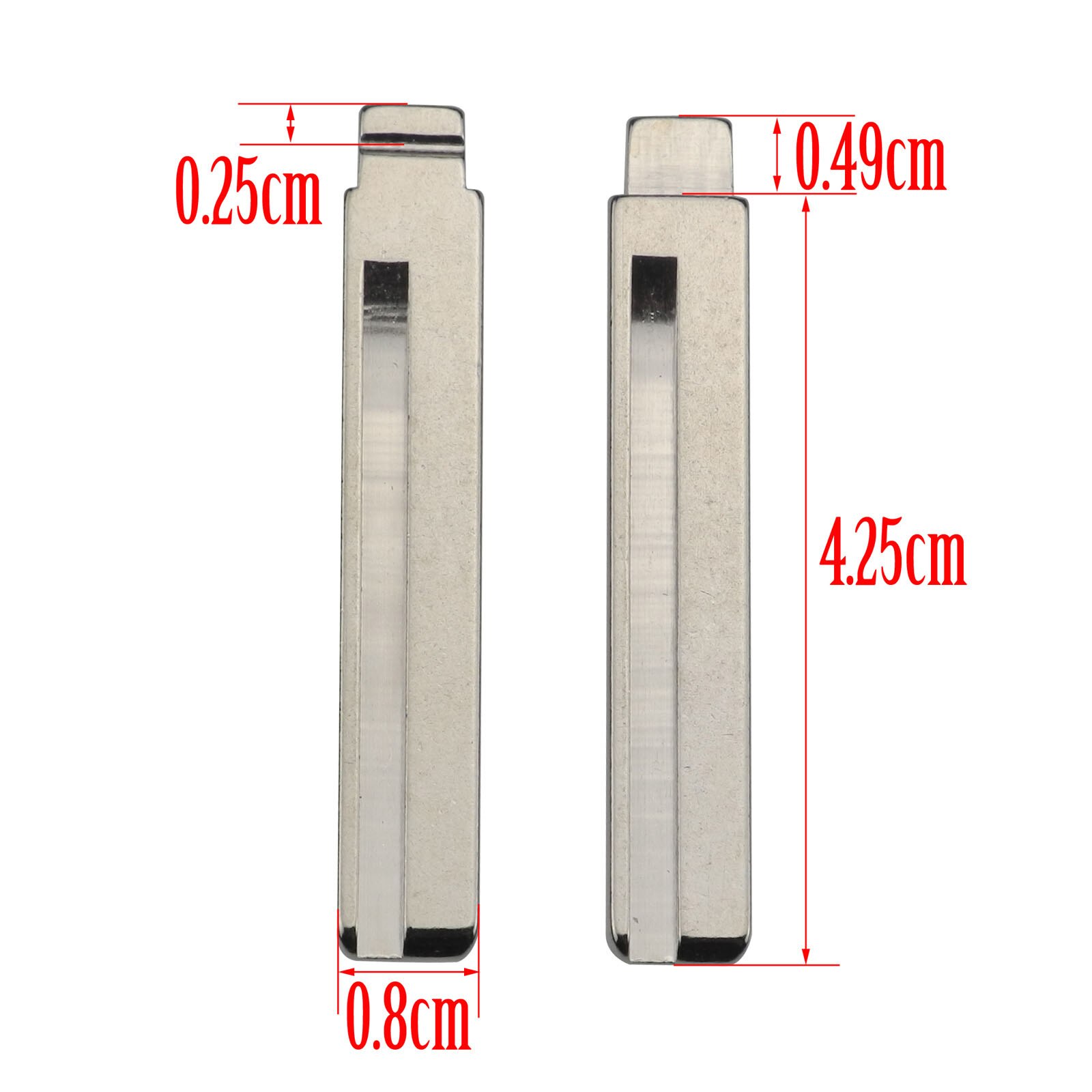 Jingyuqin-clé télécommande à 3 boutons de remplacement 3/4 boutons, housse de protection pour voiture Hyundai IX35 i20, lame non gravée