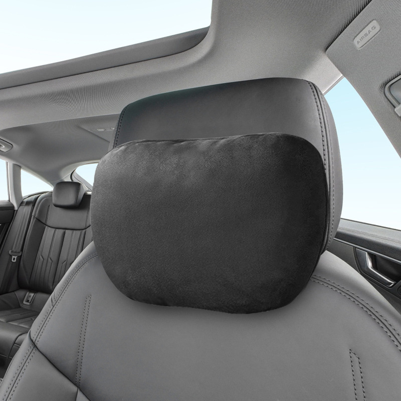 Almohada de cuero para el cuello del coche, reposacabezas para el coche, soporte para el cuello, Maybach, Clase S, suave, Universal