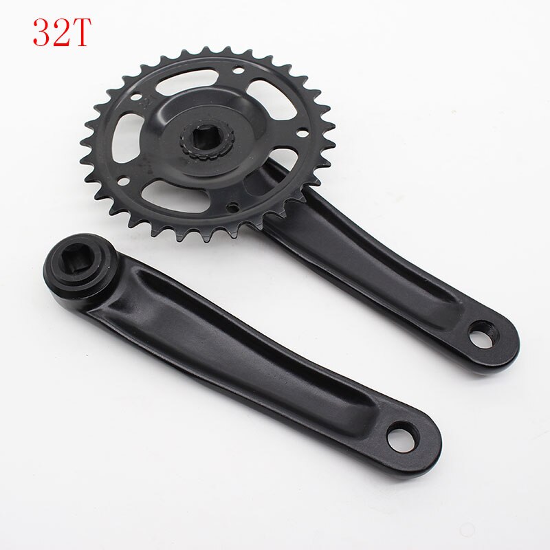 Single Speed 32T 170Mm Mtb Fiets Crank Set Tandplaat Fiets Crank Set Mtb Fiets Crankstel Tandwiel