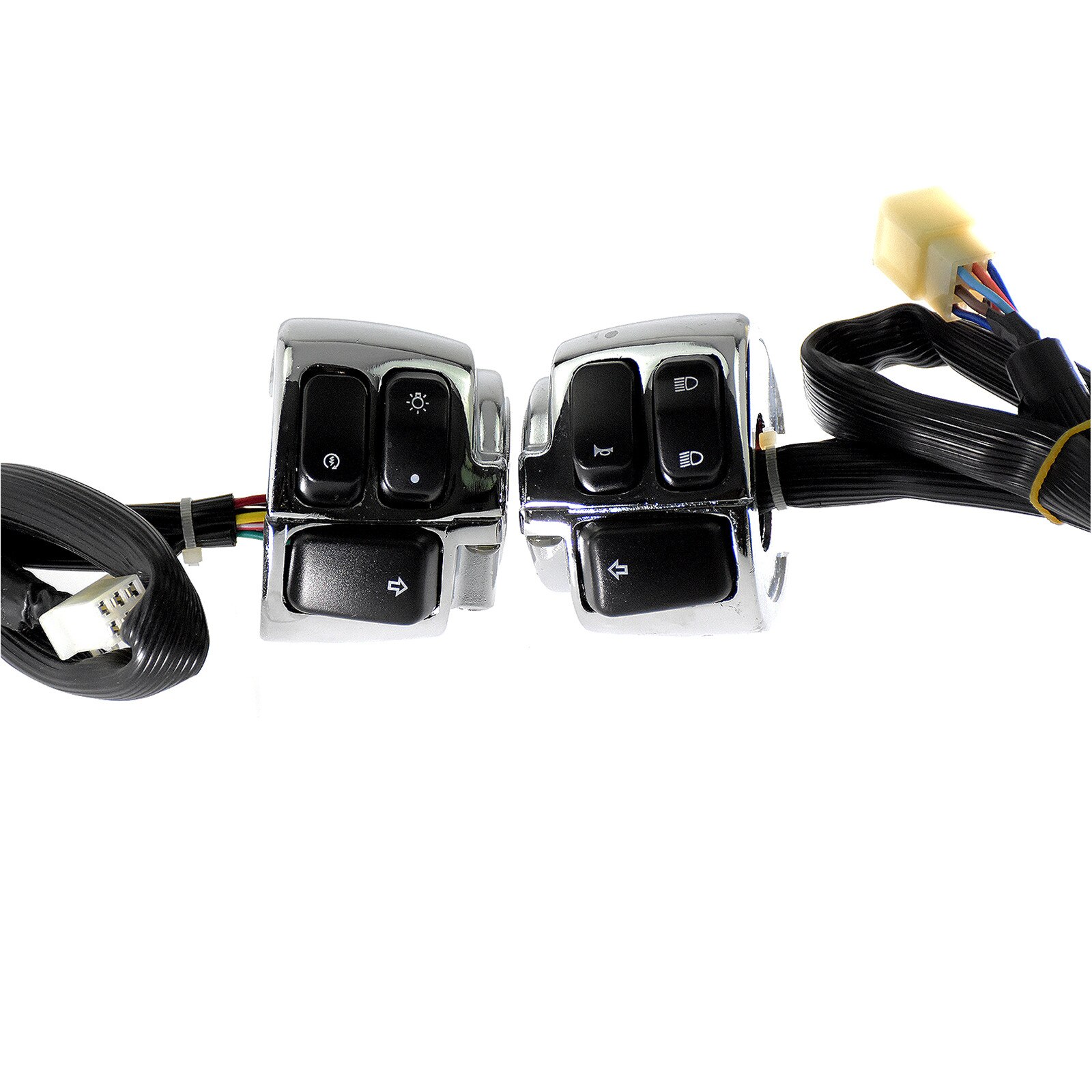 HDBUBALUS Motorrad 7/8 22mm Universal Lenker Drag Bar für Harley Suzuki Yamaha Chopper Bobber