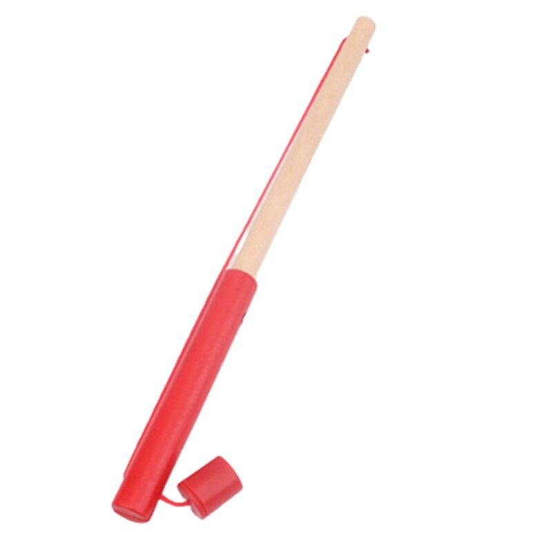 Houten Magnetische Hengel Speelgoed Voor Kinderen Vissen Game Accessoires: R-24cm