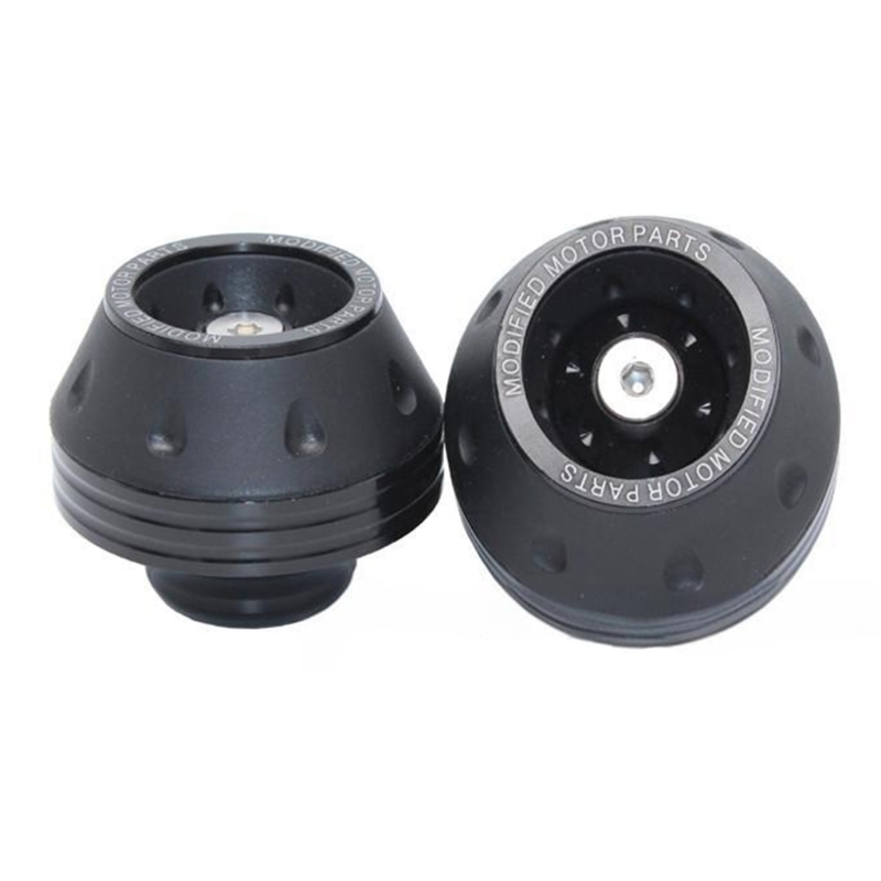 Voorvork Frame Sliders Valbescherming Crash Pad Modificatie Accessoires: Black