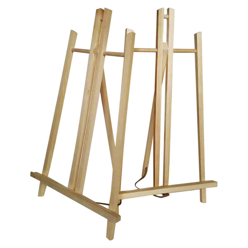 -Desktop Display Stand, Painting Party Easel, School Desktop Portable Canvas Photo Picture Sign Stand: Default Title