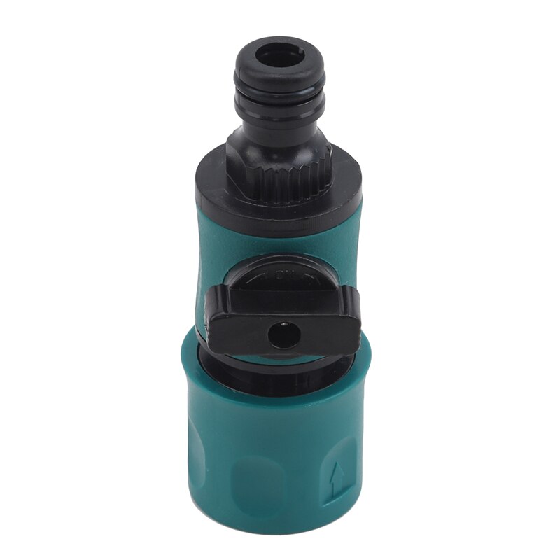 Plastic Garden Hose Quick Connect With Shutoff Quick Connectors With Valve For Water Hose Coupling Quick Release Adapter Supply