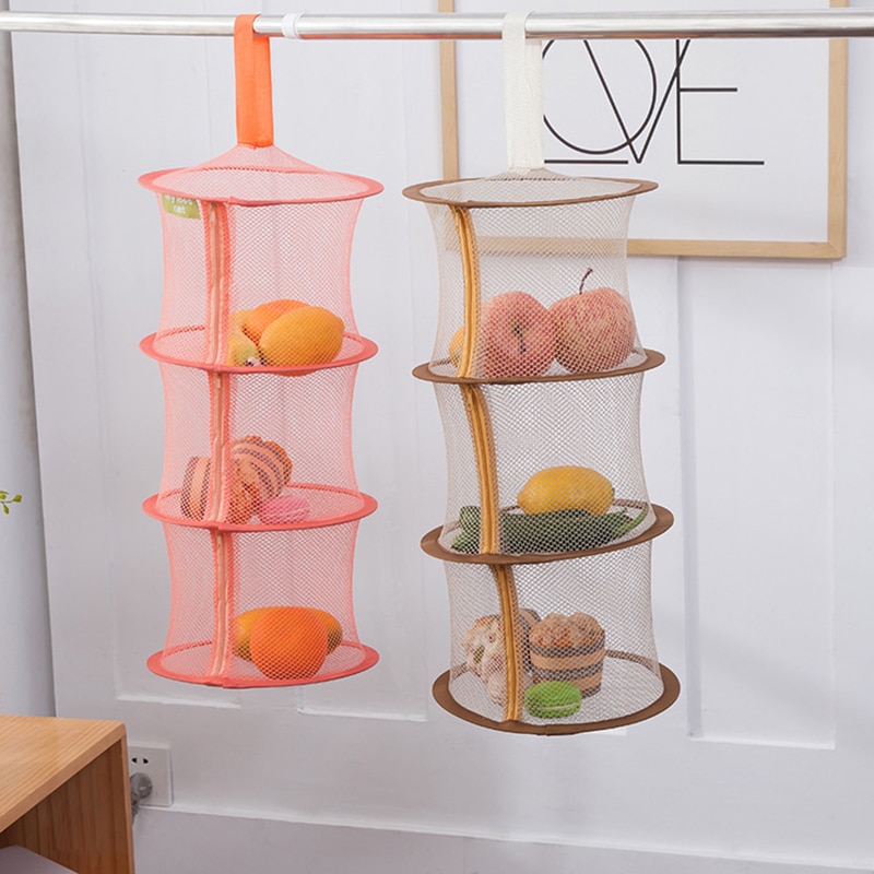 Drying Net Multifunctional Household Tools Clothes Drying Vegetable Fruit Drying Basket Home Kitchen Foldable Drying Rack