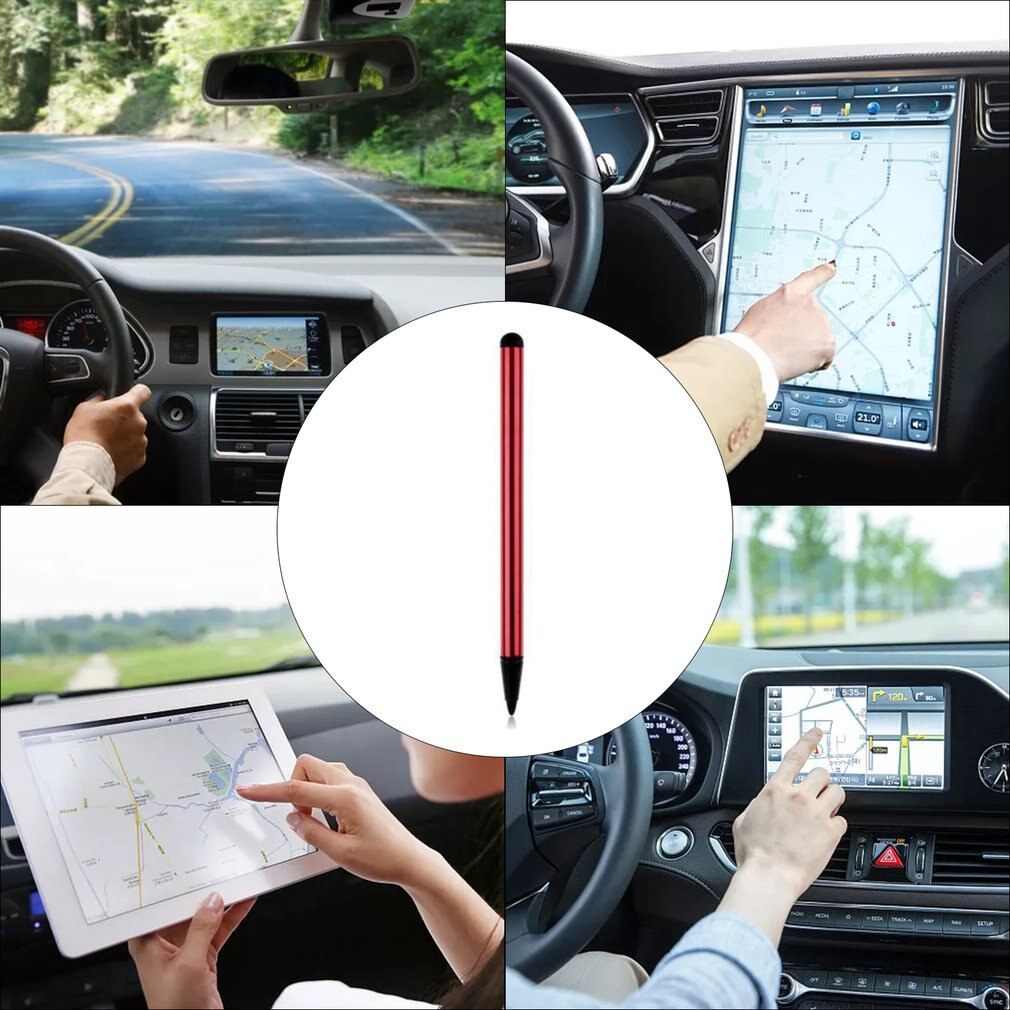 Robuster und leichter universeller touchpen für mobiltelefone mit navigationssystem, kapazitiven und resistiven bildschirmen
