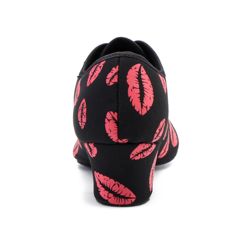 Brand Unisex Latin Salsa Tango Dance Shoes Modern Tango Ballroom Party 5cm Square Heels Women Girls Indoor Dancing shoes