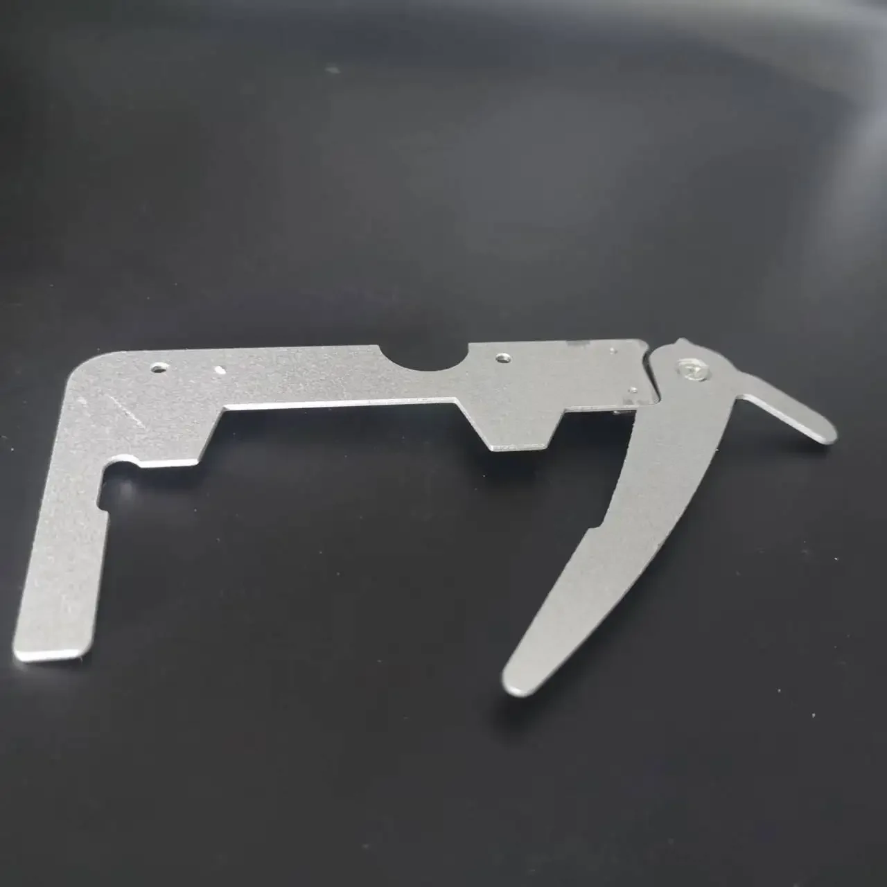 Microscope Double-layer Mechanical Stage Mobile Platform Specimen Presser Holder Slides Clips Accessories Parts