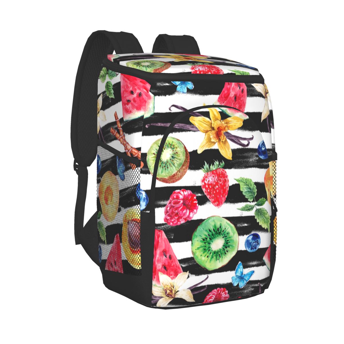 Sac à dos multifonction isotherme pour Fruits, pour randonnée, Camping, plage, fête, maman et bébé, bouteille de lait: Black 3