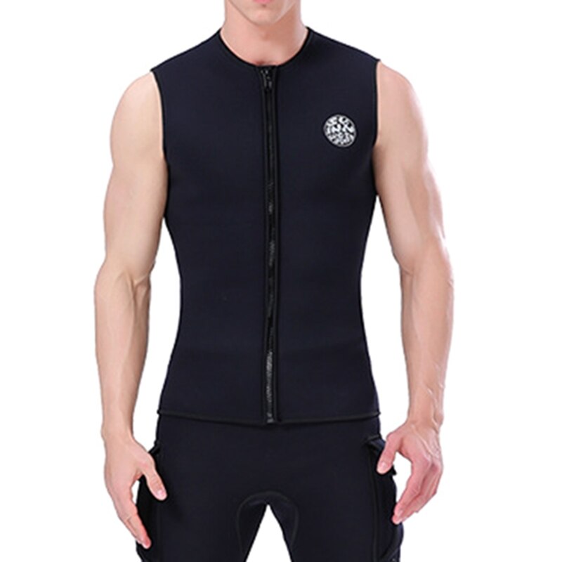 Traje de baño sin mangas de neopreno de 3mm Unisex para buceo surf natación navegar al aire libre