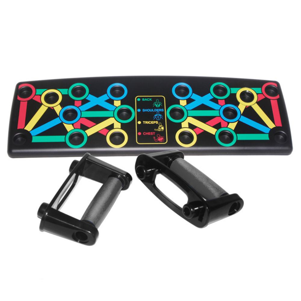 14-en-1 Push-Up Rack Board multifunción Body Building Fitness herramientas de ejercicio hombres mujeres Push-up Stands para gimnasio entrenamiento corporal