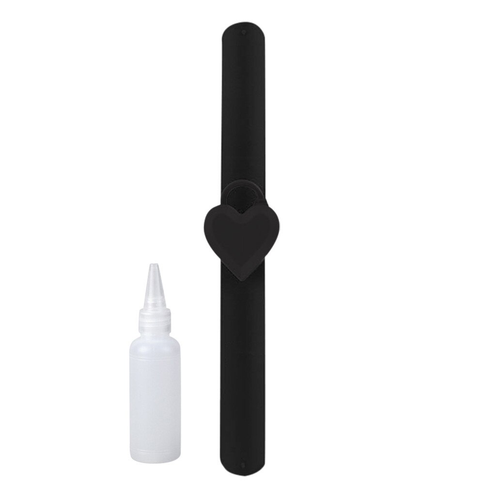 Love Heart Wash Hand Gel for kid and women Hand Sanitizer Dispensing Portable Bracelet Wristband Hand Dispenser Sanitizer: A