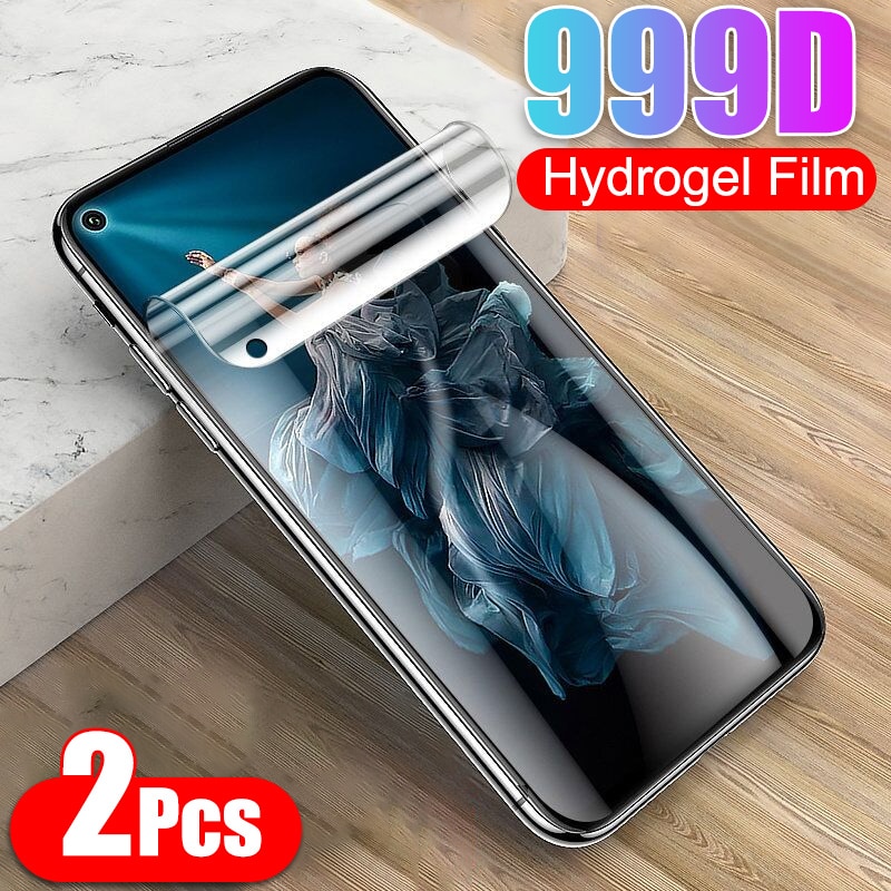 2Pcs Hydrogel Schutz Film Für Huawei Ehre 20 Pro 10 9 8 Lite 10i Weiche Volle Abdeckung Screen Protector film 20s 9X 8X Nicht Glas