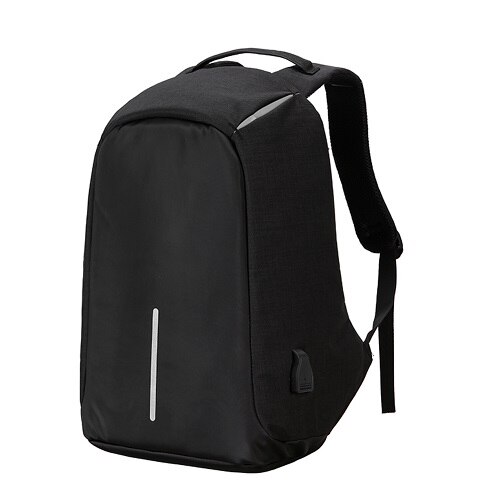 15.6 Inch Laptop Backpack For MacBook Pro 15 Anti Theft 17.3 inch Laptop Bag Backpack Men/Women Oxford Waterproof Notebook Bag: Black / 17.3-inch