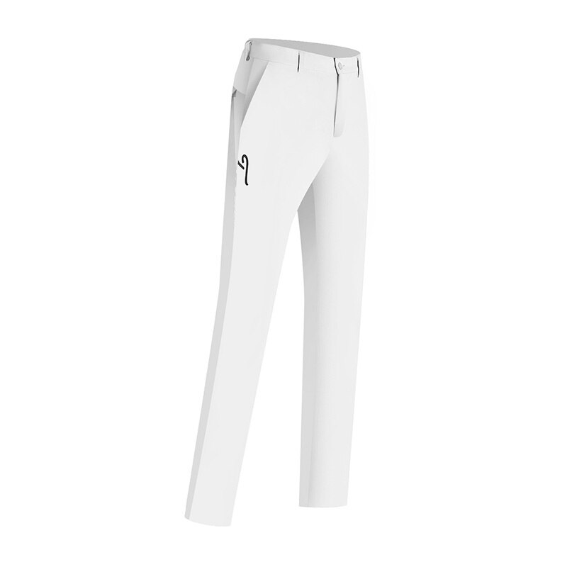 Pantalon de Golf d'été pour hommes, sport, loisirs, respirant, transpiration, séchage rapide, anti-boulochage, Style: white / 33