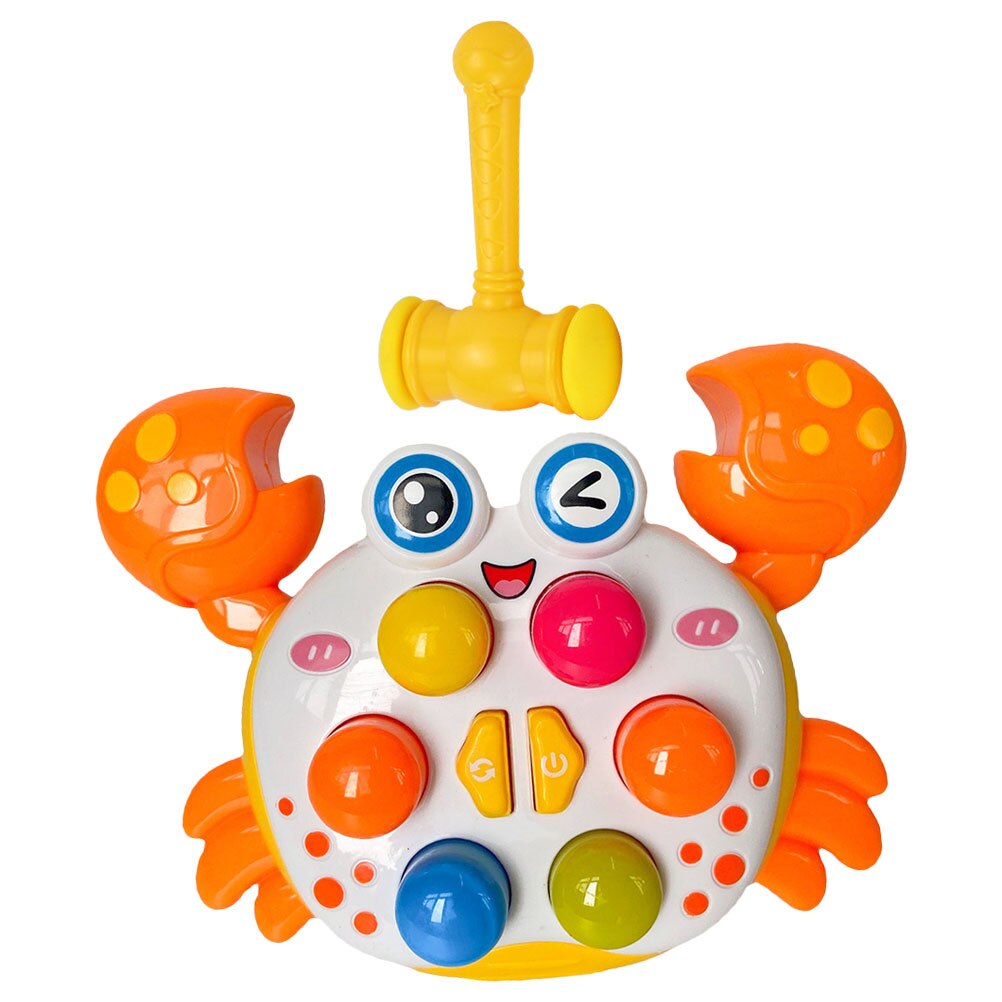 Kids Early Educational Whack Practical Whack Game Crab Shape