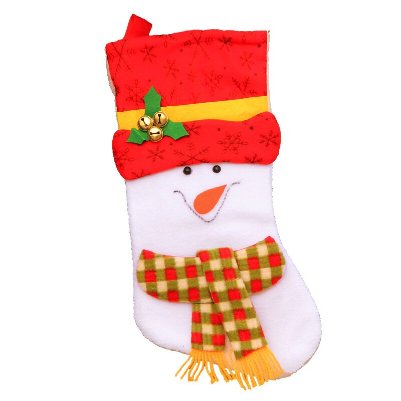 Activiteitenbenodigdheden accessoires rollenspel leuke kerstsokken verschillende kleuren en patronen hangend aan de muur: Gdw -001- d / 1 stuk
