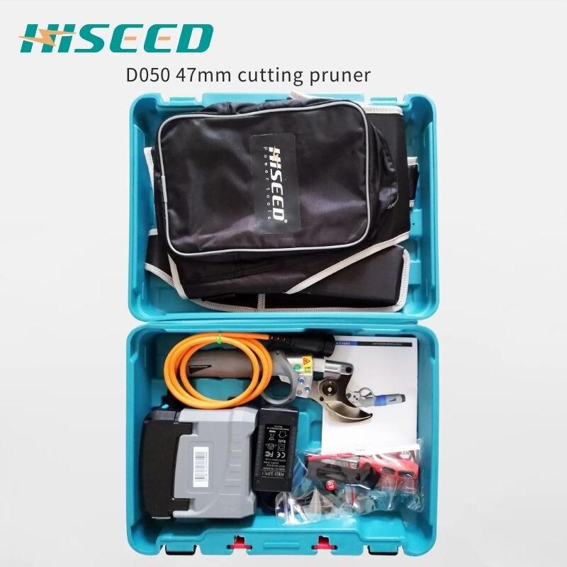 Tijeras de podar eléctricas, podadora de diamante de corte más grande de 45mm, tijeras de podar con batería de litio certificada EC