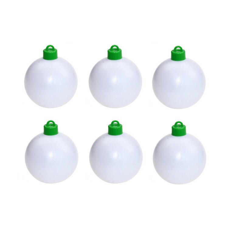 Juego de bolas de dibujo giratorias para árbol de Navidad, máquina de pintura eléctrica, decoración de Navidad, juguetes eléctricos para niños,: 6 balls