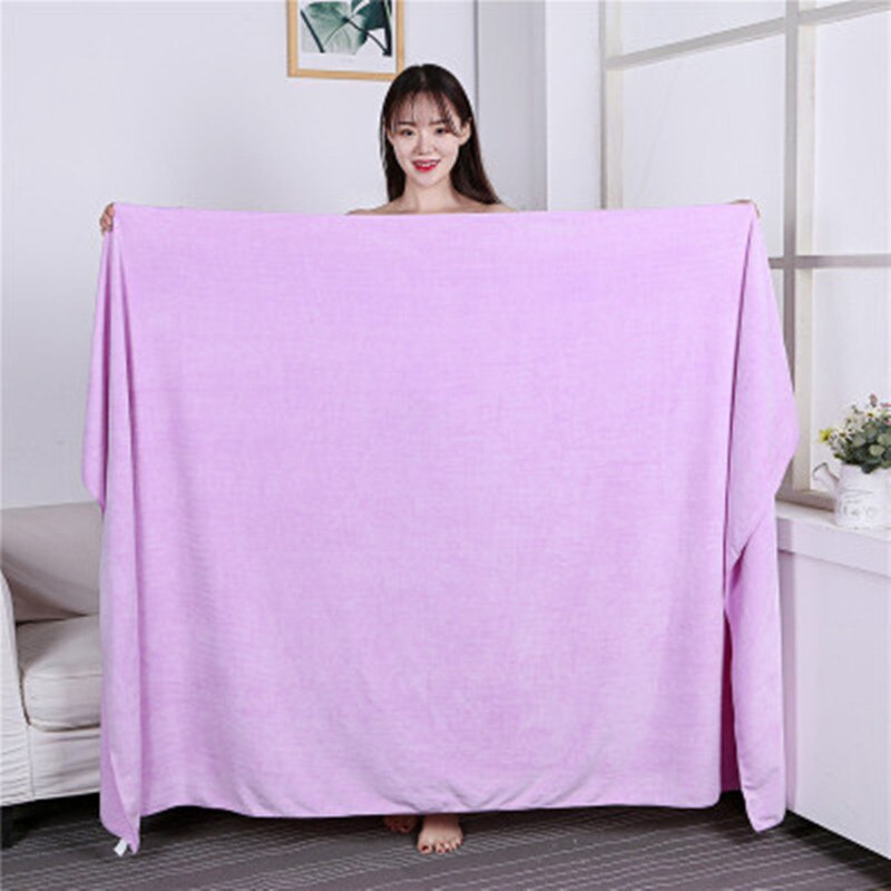 100X200cmSuper thick Microfiber Bath Towels – Super Absorbent, Soft, Fast Drying and Oversized Bath Lines Multip Grey towel: 70x140cm / Burgundy