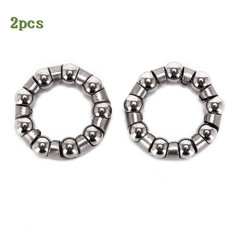 Bicycle bearing Bicycle Rear Wheel Axle 1/4 Inch x 9 Ball Bearing Cages Bike Cycling Shafts 2pcs !
